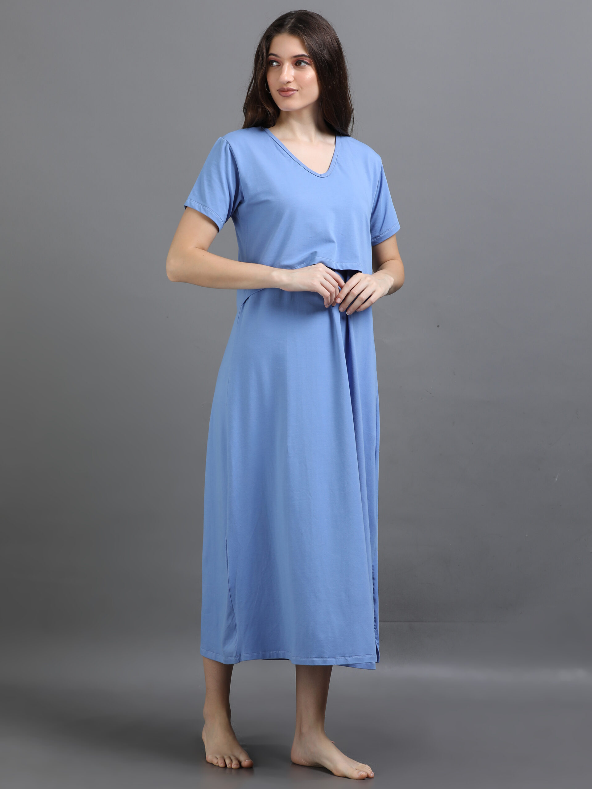 Nursery Dress: Blue - Image 2
