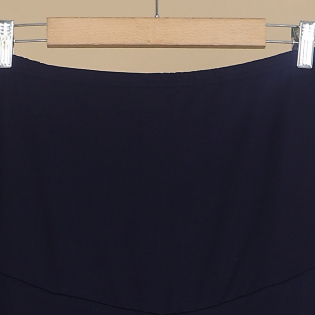 Maternity Straight Pant: Navy Blue - Image 2
